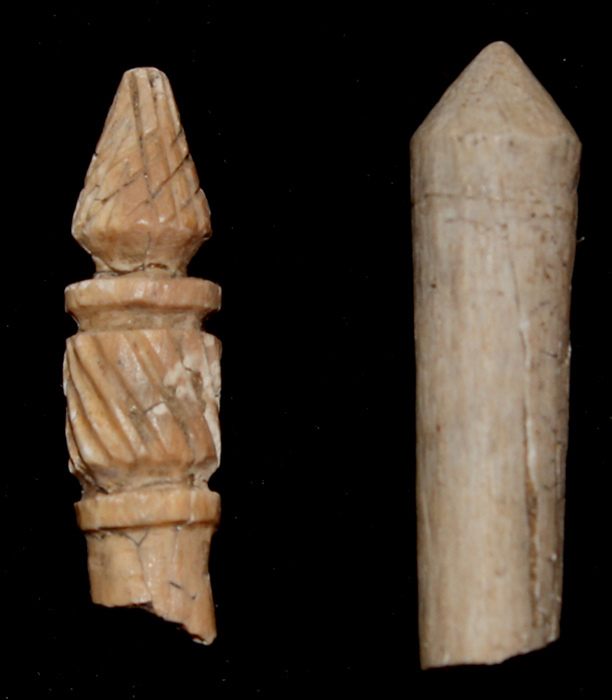 Stylus, Carved Bone Fragments, c.1st-3rd Cent