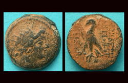 Seleucid, Antiochus VIII, Eagle reverse, c. 113/2 BC, Noble Roman Coins