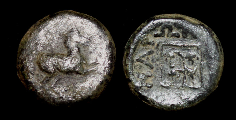 Thrace, Maroneia, 400-350 BC, Horse and Vines issue