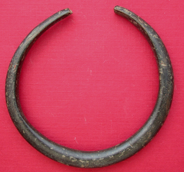 Bronze Age Hallstatt Culture Wrist Torc, c. 8th-6th Cent. BC Bronze Age Hallstatt Culture Wrist Torc, c. 8th-6th Cent. BC