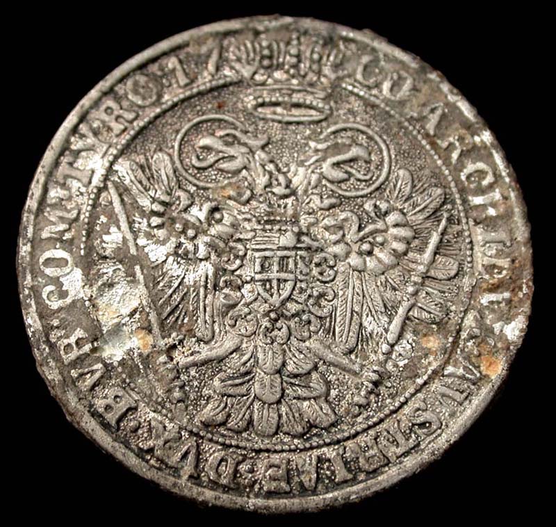 Hungarian Roman Empire Button 1700, Noble Roman Coins