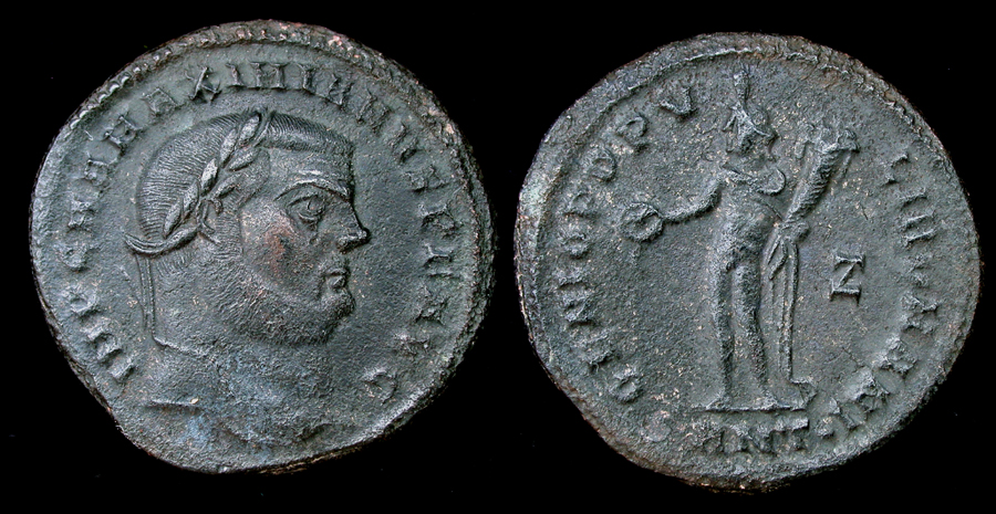 Maximian Hercules, Follis, Genio, Antioch mint