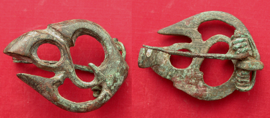 Brooch, Celtic Romano, Trumpet-style, c. 2nd Cent AD SOLD