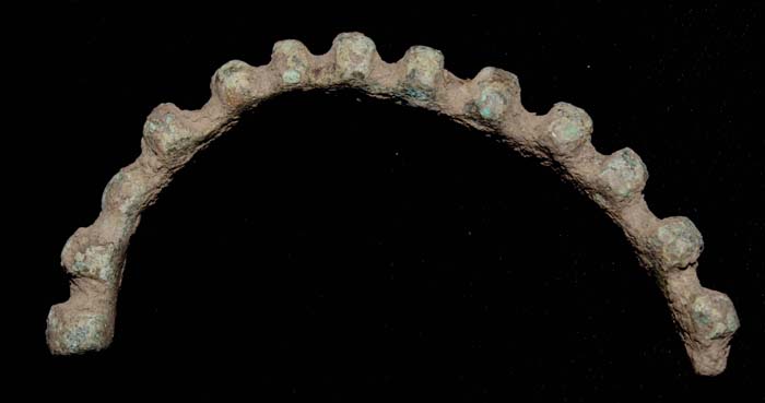Celtic Torc Fragment, Large One, c. 3rd-Cent BC-1st Cent AD
