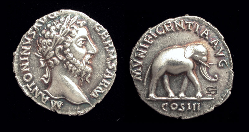 Marcus Aurelius Fantasy Denarius, Silver Replica Marcus Aurelius Fantasy Denarius, Silver Replica