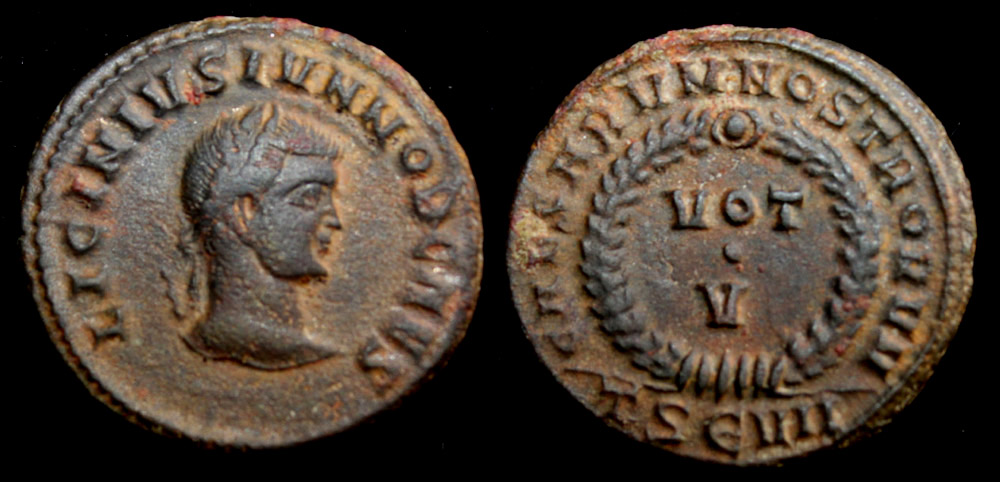 Licinius II (Jr) Votive Issue