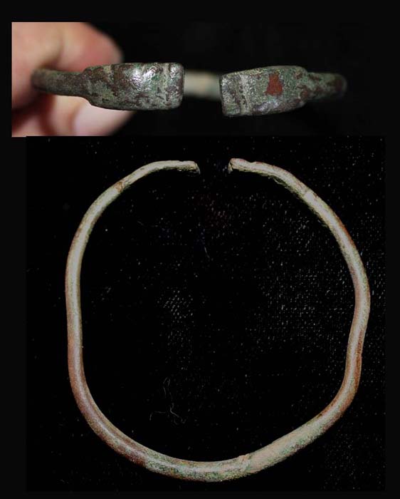 Celtic, Zoomorphic Snake Bracelet, ca. 1st Cent BC-1st Cent AD