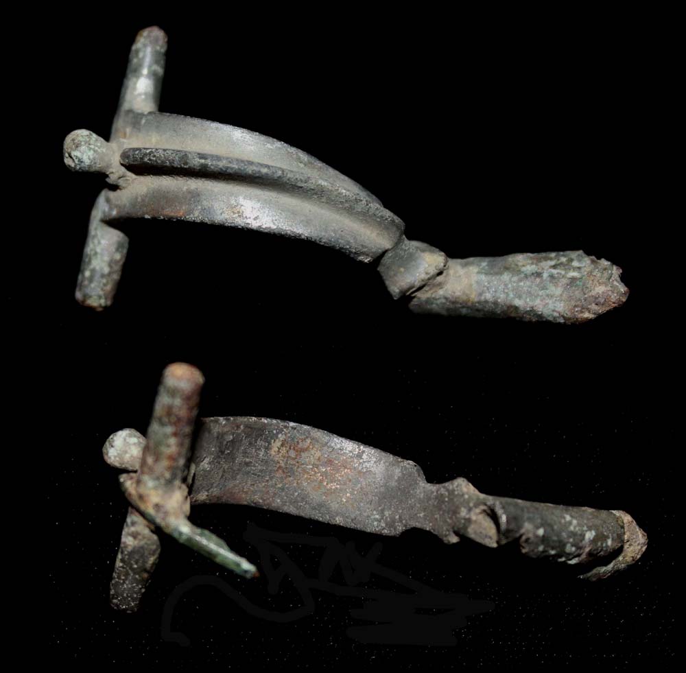 Crossbow Fibula, T-shaped hinged, c. 3rd Cent. AD Scarce!